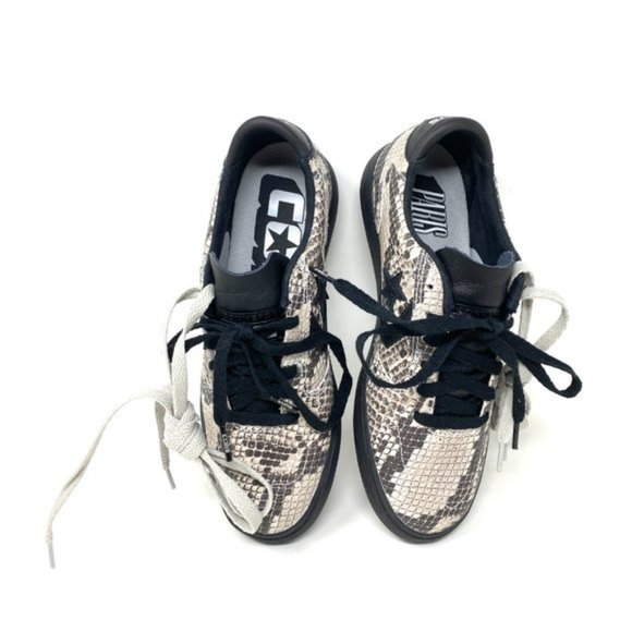 💖MEGA SALE💖Converse Women  170431C CHECKPOINT PRO OX Gravel Gray Black Skate - Picture 4 of 11